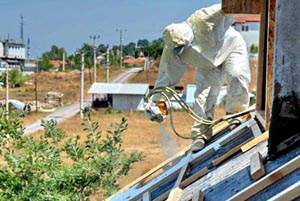 ahşap konutlarda çatı yalıtım, çatı yalıtımı